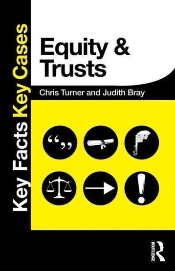 Equity & Trusts - Judith Bray 9780415833271, Verzenden, Gelezen, Judith Bray