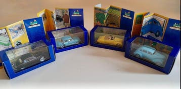 Atlas 1:43 - Modelauto (4) - Voitures de la collection, Boeken, Strips | Comics, Nieuw