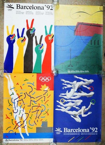 Claret Serrahima en anderen - Olympic Games - Barcelona 92