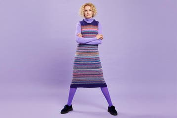 Breipatroon Mouwloze Jurk Velora in Lang Yarns Cloud & Woo, Ophalen of Verzenden, Nieuw