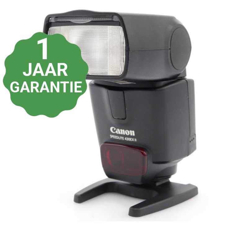 10% korting | Canon Speedlite 430EX II, Audio, Tv en Foto, Fotografie | Flitsers, Gebruikt, Canon, Verzenden