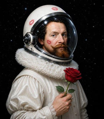 La Mama - Cosmic Casanova - XL - Œuvre unique 1/1, Antiek en Kunst