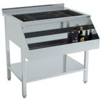 Cocktail Bar Station 900 | RVS | 54,5kg | 90x74x90cm, Verzenden, Nieuw in verpakking