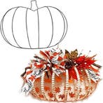 Metalen Frame Pompoen 29x25x6 cm, Ophalen of Verzenden, Nieuw