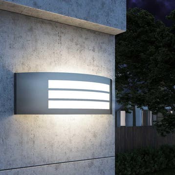 vidaXL Tuinwandlamp roestvrij staal, Verzenden, Nieuw, Rvs, Wandlamp