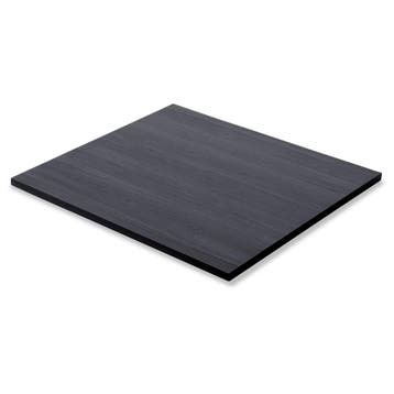 Tafelblad 80 x 80 cm Vierkant - Shadow Black, Ophalen of Verzenden, Nieuw in verpakking