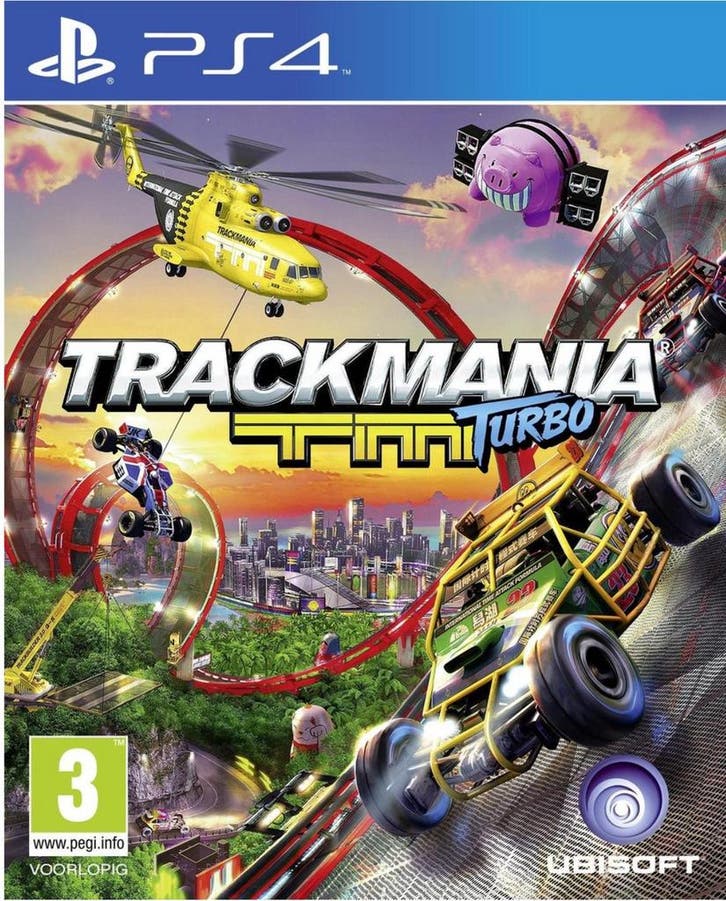 Trackmania Turbo PS4 Garantie & morgen in huis!, Spelcomputers en Games, Games | Sony PlayStation 4, 1 speler, Zo goed als nieuw