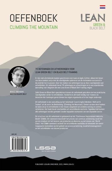 Lean Green & Black Belt / Oefenboek / Climbing the mountain, Boeken, Schoolboeken, Verzenden, Zo goed als nieuw, H.C. Theisens