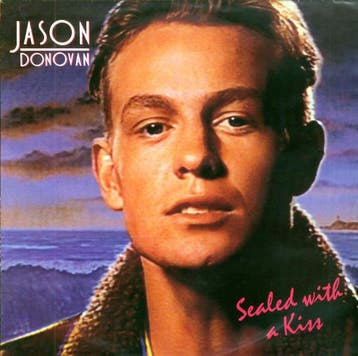 Single vinyl / 7 inch - Jason Donovan - Sealed With A Kiss, Verzenden, Zo goed als nieuw, 7 inch, Pop