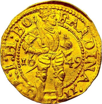Nederland, Zwolle Ferdinand III, Holy Roman Emperor. 1 Gold