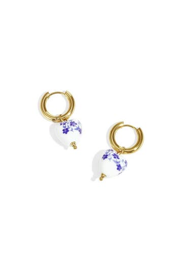 Keramiek oorbellen bloem casual dagelijks eenvoudig serie..., Verzenden, Nieuw, Goud, Overige materialen