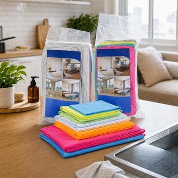 Lifetime Clean Microvezeldoeken 1 kg Bulkpak - Multi, Verzenden