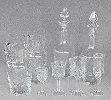 Drinkservies (52) - Kristal