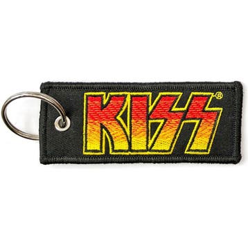 KISS Classic Logo Patch Sleutelhanger officiële merchandise, Ophalen of Verzenden, Nieuw, Gebruiksvoorwerp
