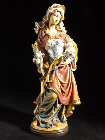 Albert Comploj - Val Gardena - Figuur - Saint Ursula of