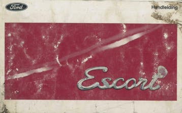 1968/69 Ford Escort Instructieboekje Handleiding Nederlands, Verzenden