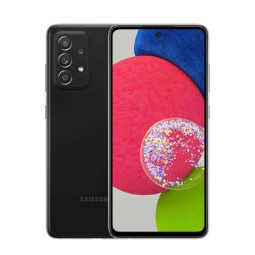 Samsung Galaxy A52 - 128 GB - Zwart | Met garantie, Telecommunicatie, Mobiele telefoons | Samsung, Zwart, Touchscreen, Refurbished