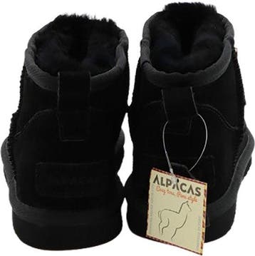 2dekans | Alpacas Footwear – Dames - Echt suéde - 38, Zwart, Alpacas Footwear, Ophalen of Verzenden, Zo goed als nieuw