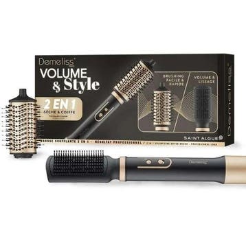 2-in-1 föhnborstel - SAINT ALGUE - Demeliss Volume & Styl.., Sieraden, Tassen en Uiterlijk, Uiterlijk | Haarverzorging, Verzenden