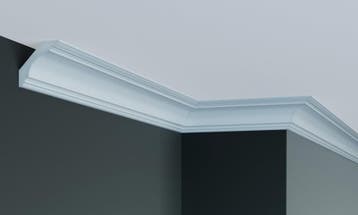 Kroonlijst P936 (55 x 55 mm), polyurethaan, lengte 2 m, Ophalen of Verzenden, Nieuw