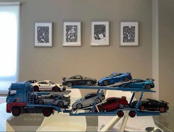 Autoart, Schuco, Minichamps, Norev 1:18 - Modelauto (9) -, Nieuw