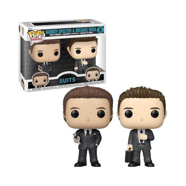 Funko Pop!  Suits - Harvey Specter & Michael Ross 2-pack, Verzamelen, Poppetjes en Figuurtjes, Verzenden