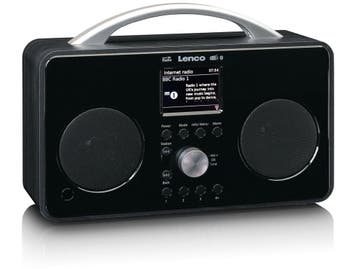 Lenco PIR-645BK - DAB+ Radio - Bluetooth 4.2 - Zwart, Verzenden, Nieuw
