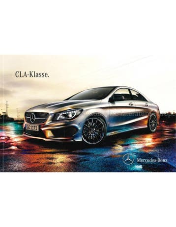 2014 MERCEDES BENZ CLA-KLASSE BROCHURE DUITS, Nieuw, Author