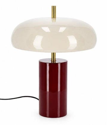 Tafellamp - Metaal - Champignonlamp, Antiek en Kunst