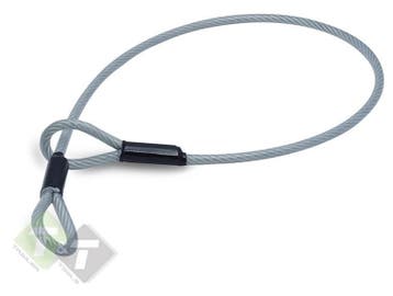 Slotkabel 0.9 Mtr X 8 Mm, Staalkabel Met Lus, Geplastificeer, Ophalen of Verzenden, Nieuw, Overige typen