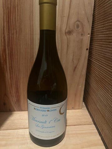 2019 Domaine Bernard-Bonin Les Genevrières - Meursault 1er, Nieuw