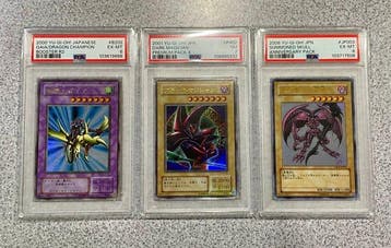Konami - 3 Graded card - Yu-Gi-Oh! - Gaia/Dragon Champion, Nieuw