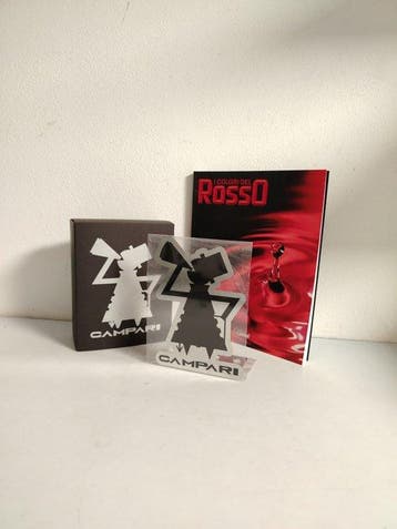Museo Campari - Porta Libro - Rarity - Emaille bord -