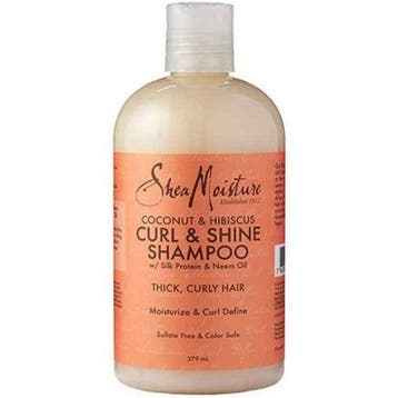 Shea Moisture  Coconut & Hibiscus Curl & Shine Shampoo  384, Verzenden, Nieuw