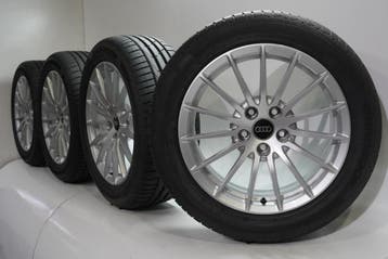 Audi A4 S4 B9 8W 17 inch velgen Hankook Zomerbanden Originee, Gebruikt, Velg(en), 17 inch, Ophalen of Verzenden