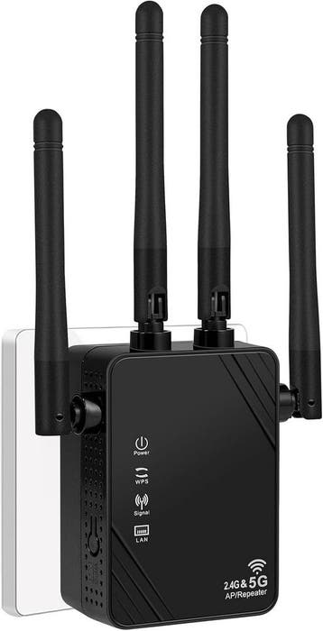 WiFi Repeater Dual Band | Tweedekansje | OP=OP, Ophalen of Verzenden, Zo goed als nieuw, Aenxwa