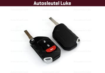 2+1-knops klapsleutel behuizing kpb1594 voor Jeep, Verzenden, Nieuw