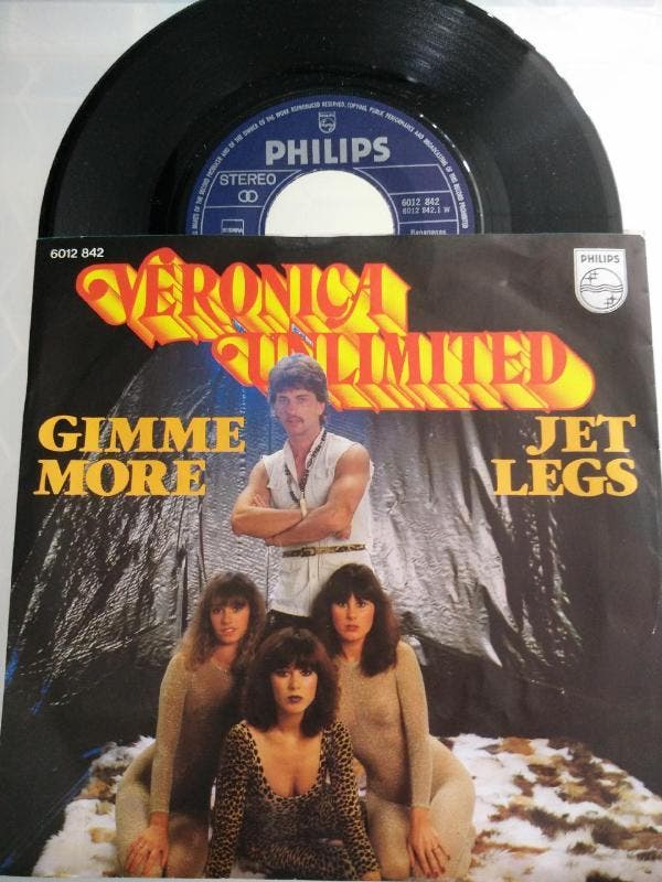 vinyl single 7 inch - Veronica Unlimited - Gimme More / J..., Cd's en Dvd's, Vinyl Singles, Zo goed als nieuw, Verzenden