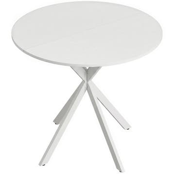 Runder Küchentisch, 80 Cm, Kompakte Tischplatte, Spanplatte,, Verzenden, Nieuw