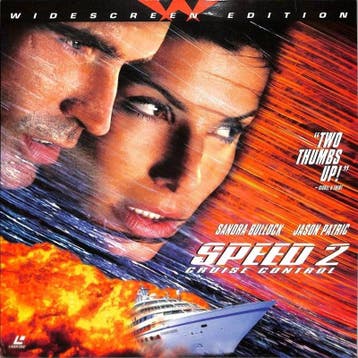 Speed 2: Cruise Control (1997) CLV Laserdisc, Ophalen of Verzenden, Nieuw
