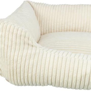 Trixie vital hondenmand jonna hoekig ribfluweel creme, Dieren en Toebehoren, Verzenden, Nieuw