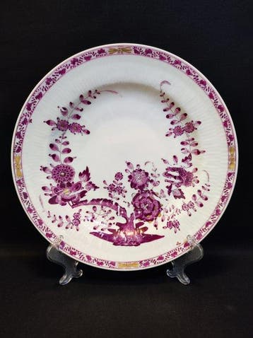 Meissen - Bord - Antiker Speiseteller Ø 24,0 cm Gebrochener
