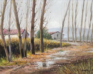 Antoni Mª Sadurni (1927-2014) - Arboles (Olot)