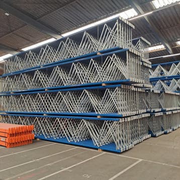 Gebruikte JH MPB palletstelling 3500x2300x1100 mm (hxbxd) 2