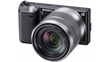 Sony NEX-5 Systeemcamera + 18-55mm f/3.5-5.6 Lens - Zwart, Verzenden, Zo goed als nieuw
