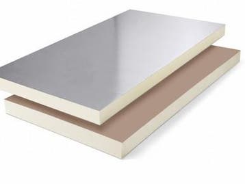 B-keus PIR 2-zijdig aluminium + Kraft 2400x1200x40mm Rd:, Doe-het-zelf en Verbouw, Ophalen of Verzenden, Nieuw