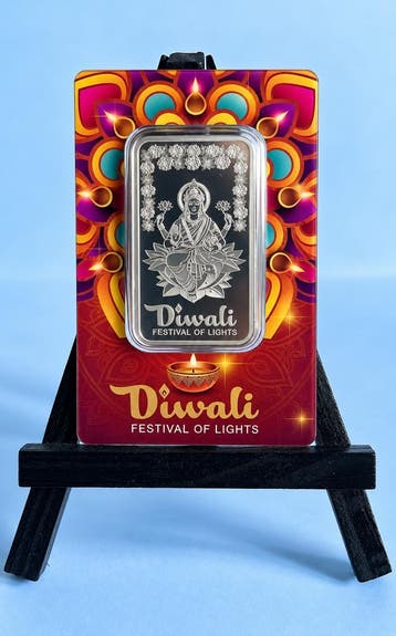 PAMP SuisseDiwali 2025 Lakshmi &amp; Rangoli 1 oz Silver, Verzenden, Zilver