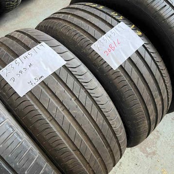 2 x Dunlop SP Sport Maxx 235-45-19 Zomerbanden 7,5mm, 19 inch, Gebruikt, Ophalen of Verzenden, 235 mm