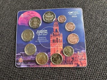 Spanje. Year Set (BU) 2024 World Money Fair Berlijn