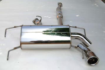 Invidia 08+ WRX Hatch Q300 Single Rolled SS Cat-back Exhaust, Ophalen of Verzenden, Nieuw